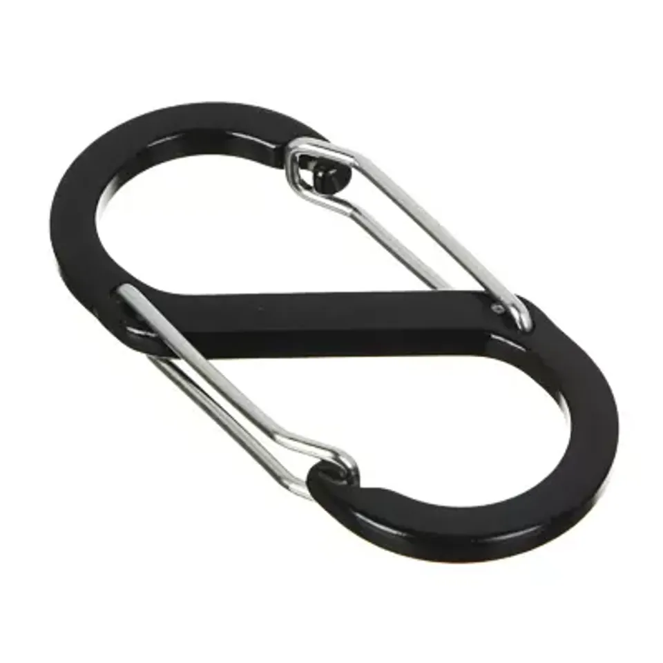 Карабин туристический 6,6см, алюминий