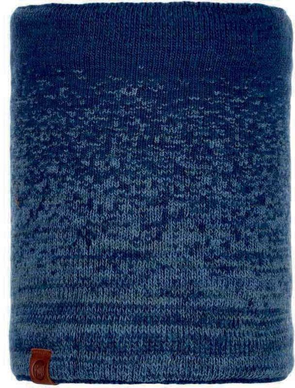 Шарф-труба вязаный с флисом Buff Neckwarmer Knitted Polar Valter Navy Фото 1