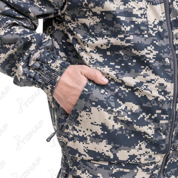 Костюм летний антимоскитный Тайган, цв.серый пиксель р.52-54/182-188 (T-KS-T-GP5072-2XL-2) Helios