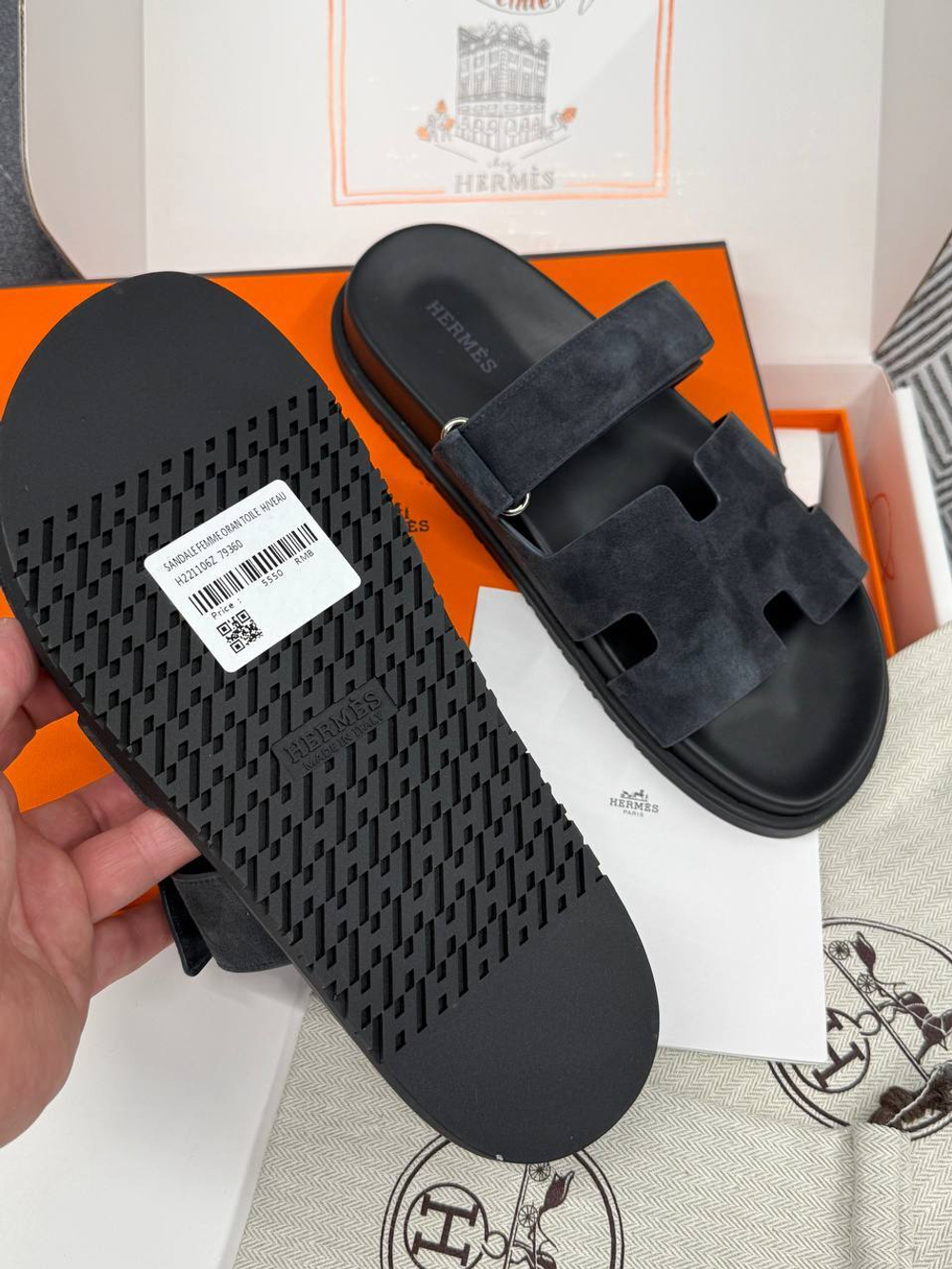 Шлепанцы Hermes