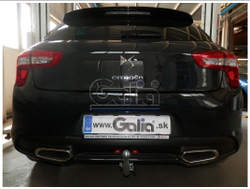 Фаркоп оцинкованный Galia C067C для Citroen DS5 2011-(паспорт и сертификат в комплекте)(без электрики)