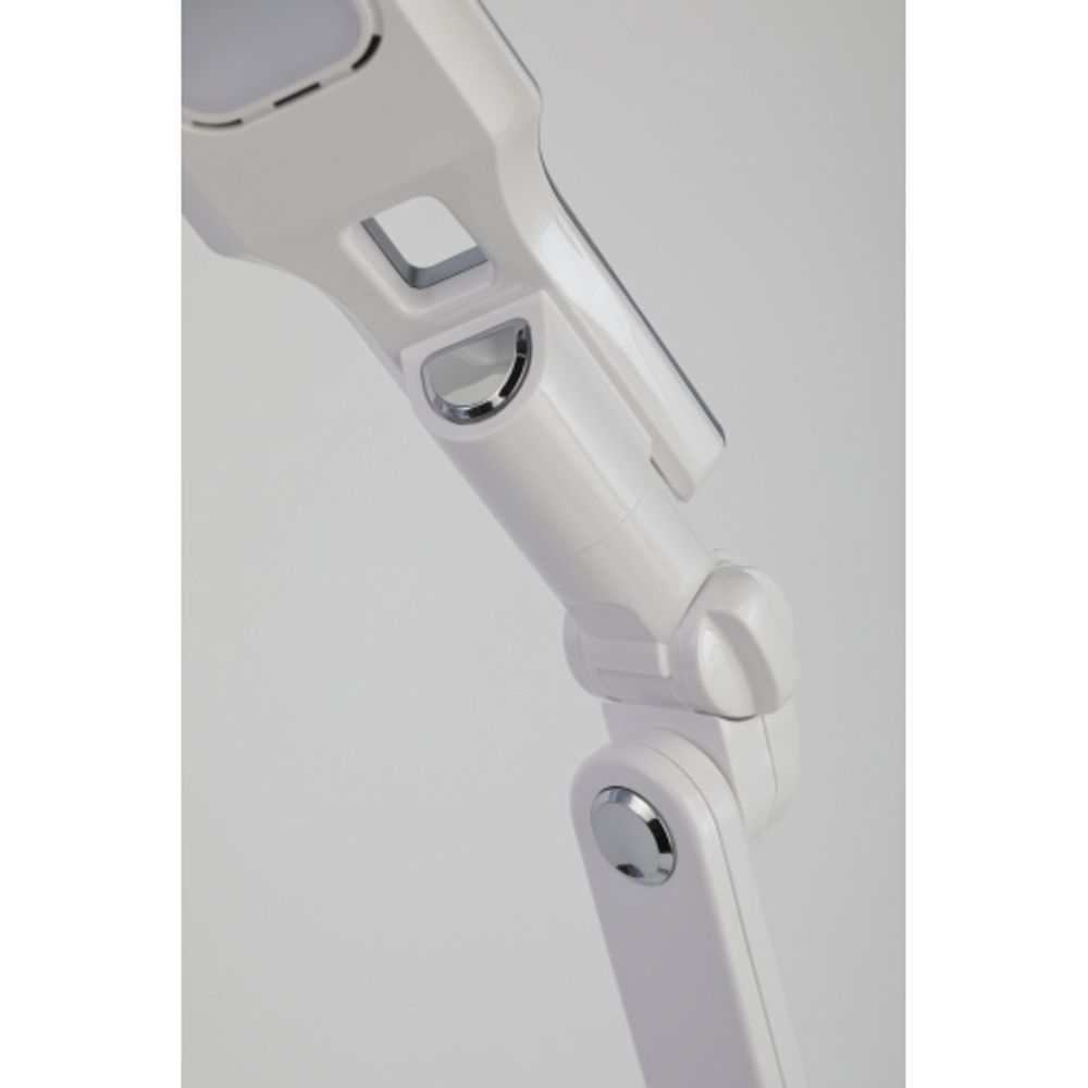 Настольный светильник ЭРА NLED-496-12W-S светодиодный на струбцине серебро