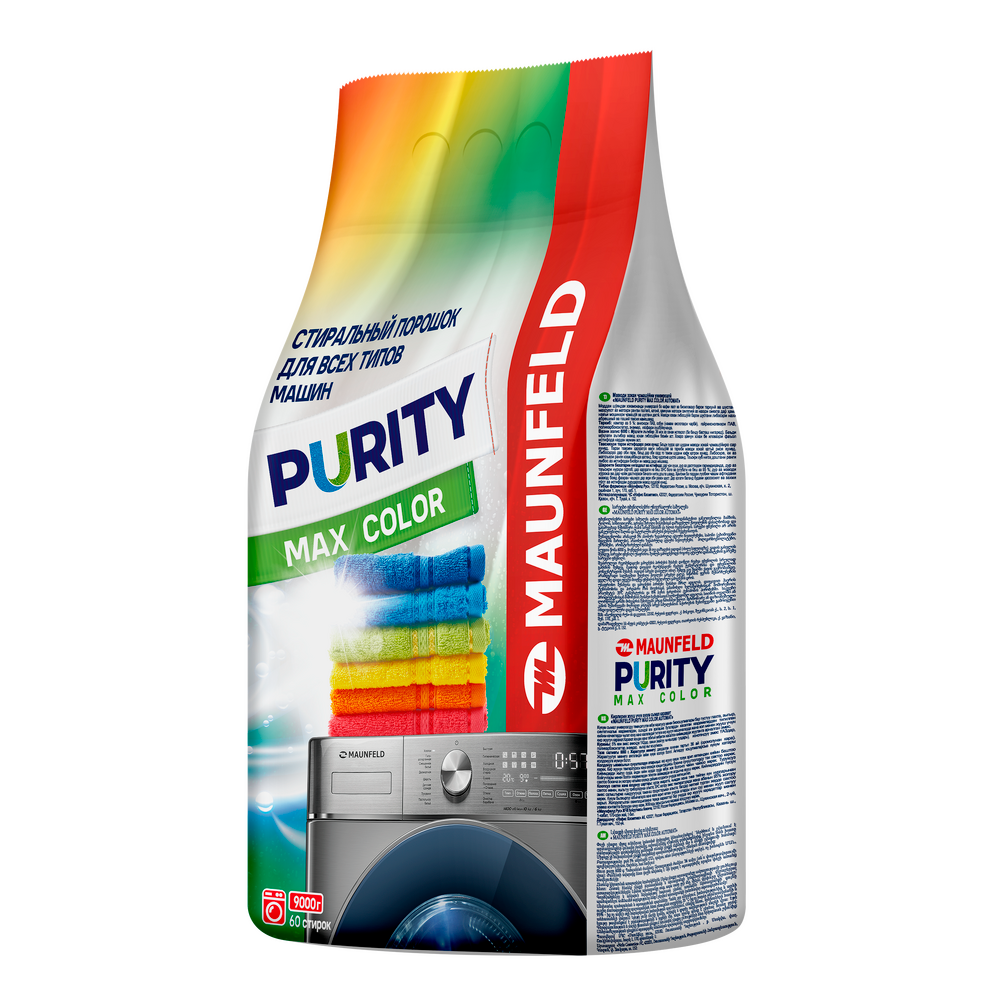 Стиральный порошок  Maunfeld Purity Max Color Automat 9кг