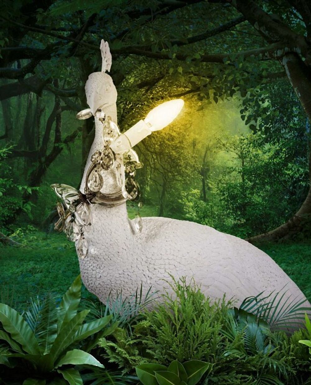 Птица световая Seletti Peacock 14672