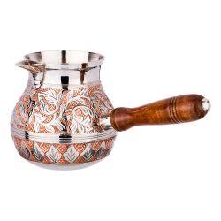 ТУРКА РЕЗНАЯ "ROSSO" 650МЛ. ЛАТУНЬ (КОР=30ШТ.)