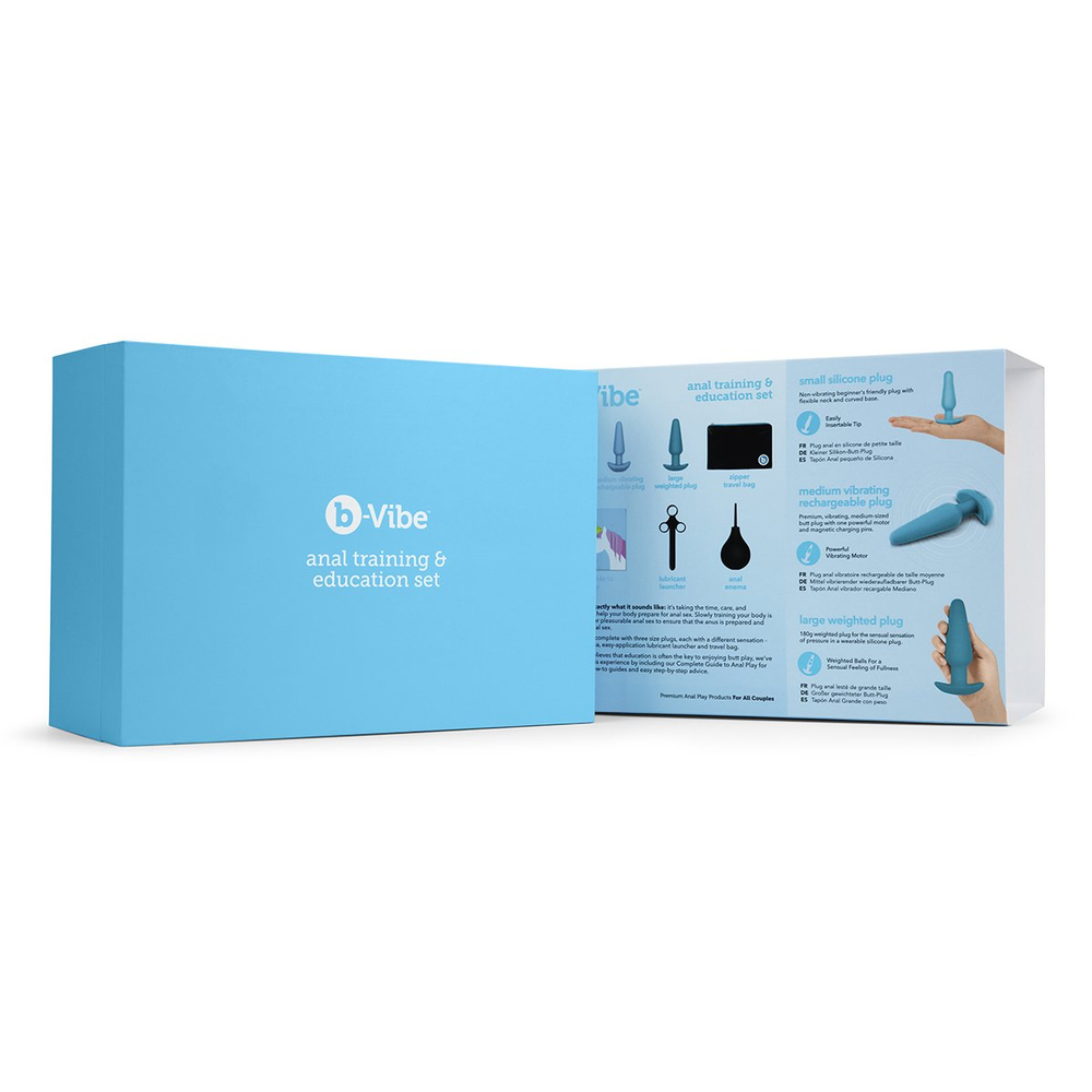 Набор для анального секса - подготовка и обучение B-Vibe Anal Education Set