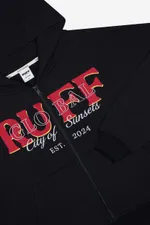 Худи Ruff Global Zip черное