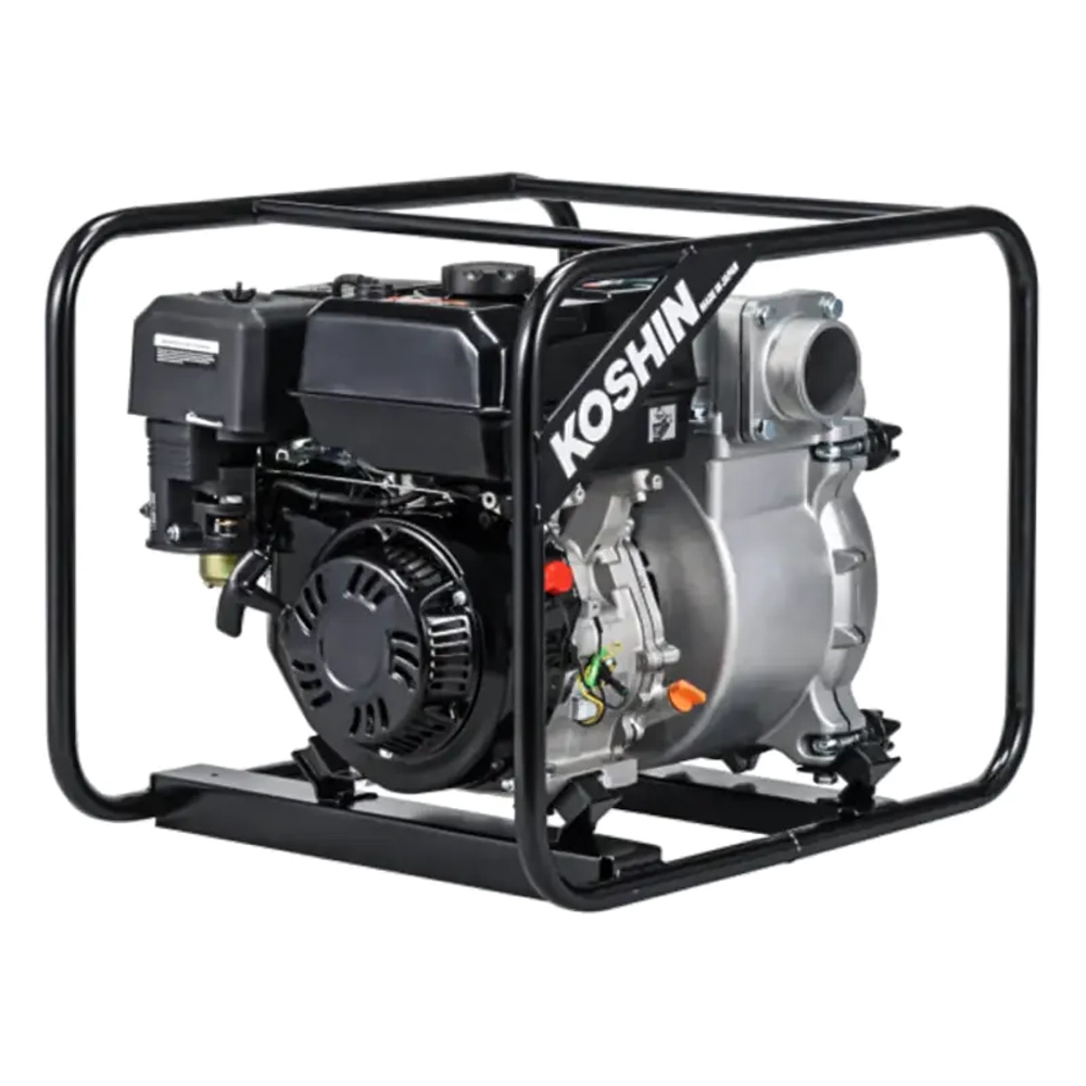 Koshin KTZ-80 X мотопомпа бензиновая 6.8 л.с, 1300 л/мин, диаметр 80 мм, KTZ-80X