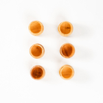 Набор деревянных рюмок (стопок, шотов) из древесины сибирского кедра, набор 6 штук. RN13