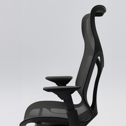 Кресло Herman Miller Cosm, высокая спинка, цвет Graphite, регулируемые подлокотники
