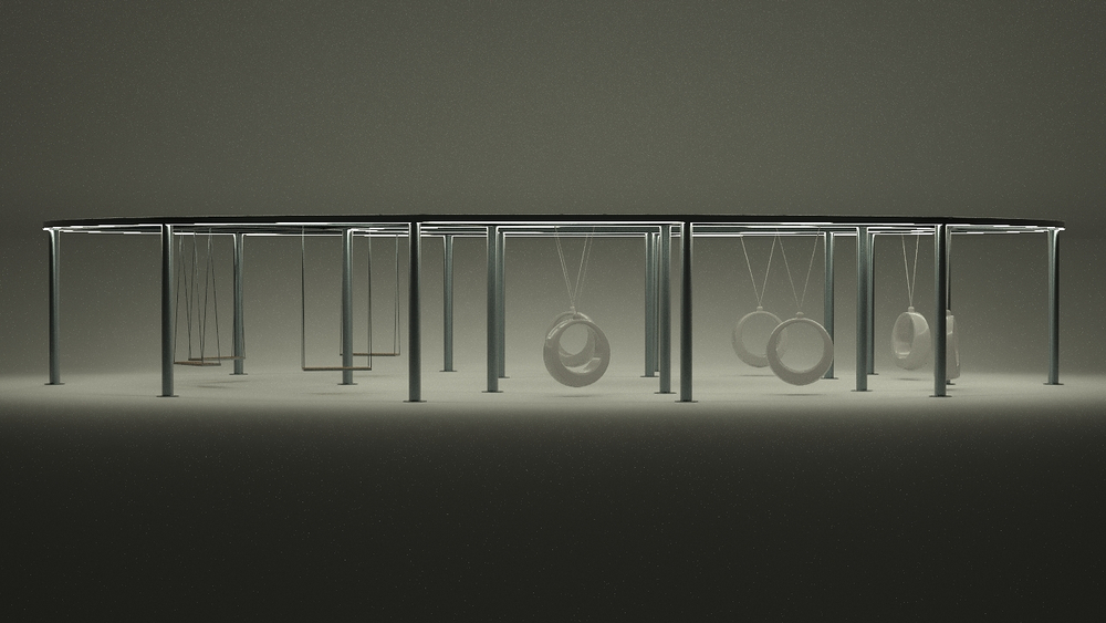 Навес с качелями Ring SK00164