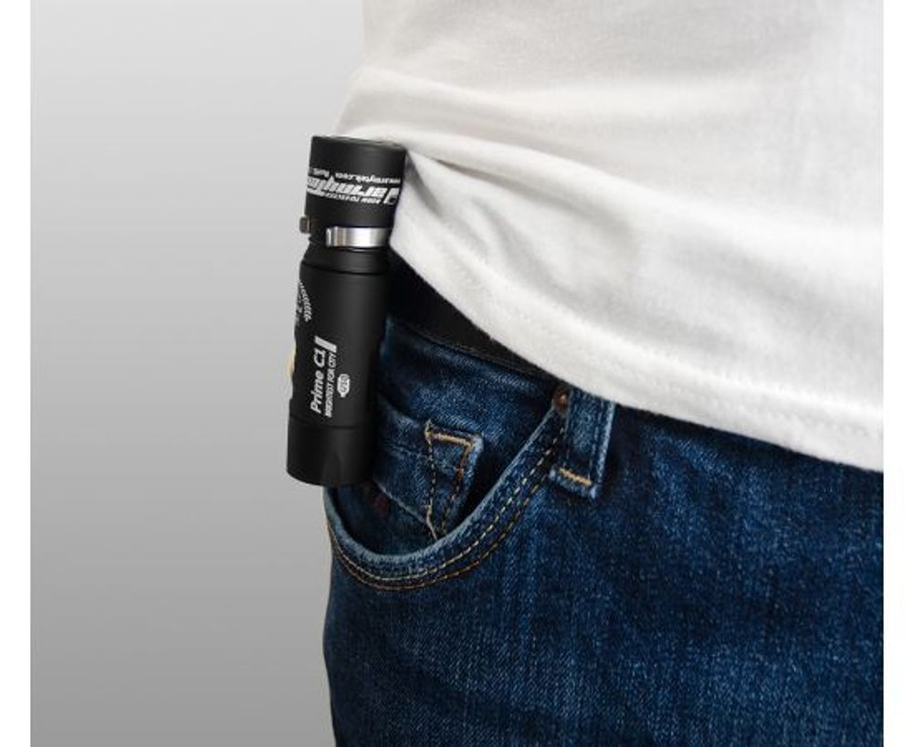 Фонарь Armytek Prime C1 Pro Magnet USB+18350 / XP-L Теплый /900 лм/TIR 20°:80° / 1x18350 или 1xRC123
