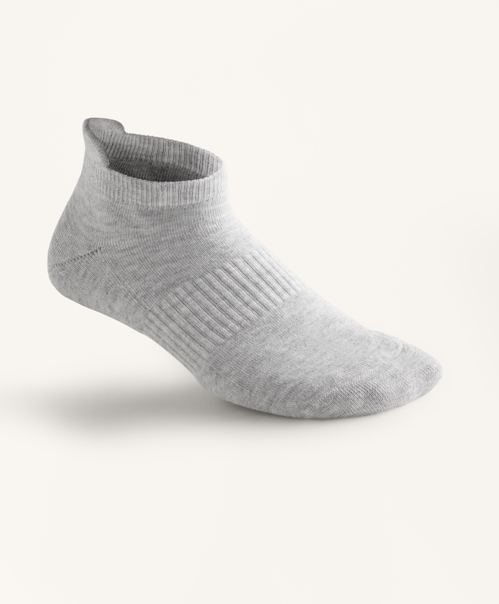 OYSHO Три пары спортивных носков, светло-серый меланж