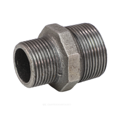 Ниппель переходной чугун Ду 20х15 (3/4"х1/2") НР Fittex PLUS