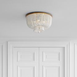 Люстра Jacqueline Clear Flush-Mount Crystal By Imperiumloft