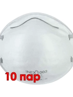 Полумаска фильтрующая INEX FFP2, без клапана выдоха 1002