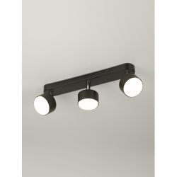 Светильник настенно-потолочный спот Rivoli   7079-703 3хGX53 15 Вт поворотный