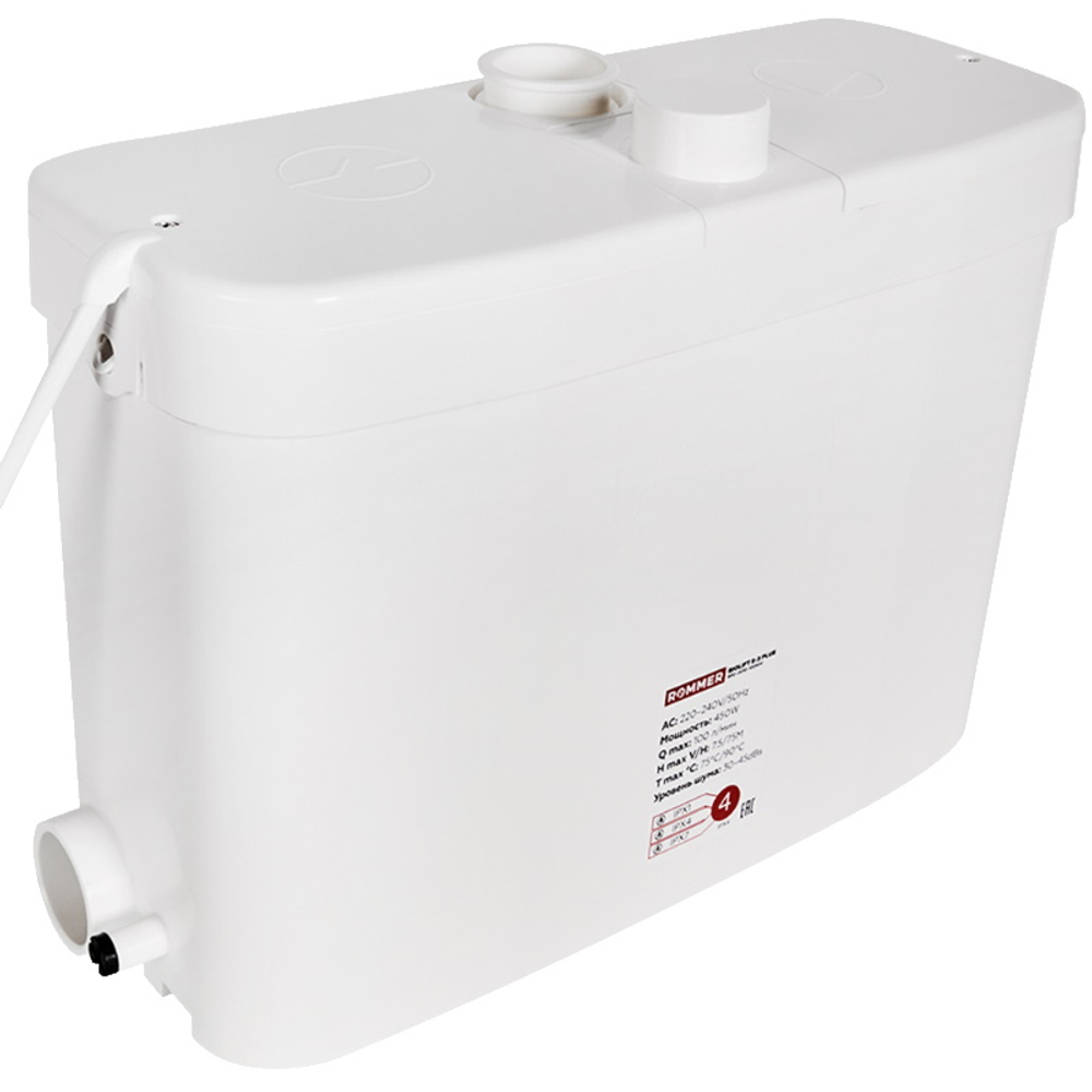 Станция канализационная ROMMER BIOLIFT S-3 PLUS, 3х40 мм