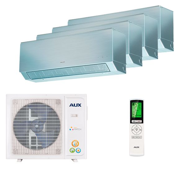 Мультисплит система на 4 комнаты AUX AMWM-H09/4R2(CD) x 4 / AM4-H36/4DR2
