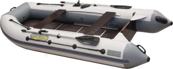 Лодка надувная Адмирал 305 Classic Lux светло - серый