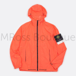 Мужская оранжевая ветровка  Stone Island Skin Touch Nylon-TC