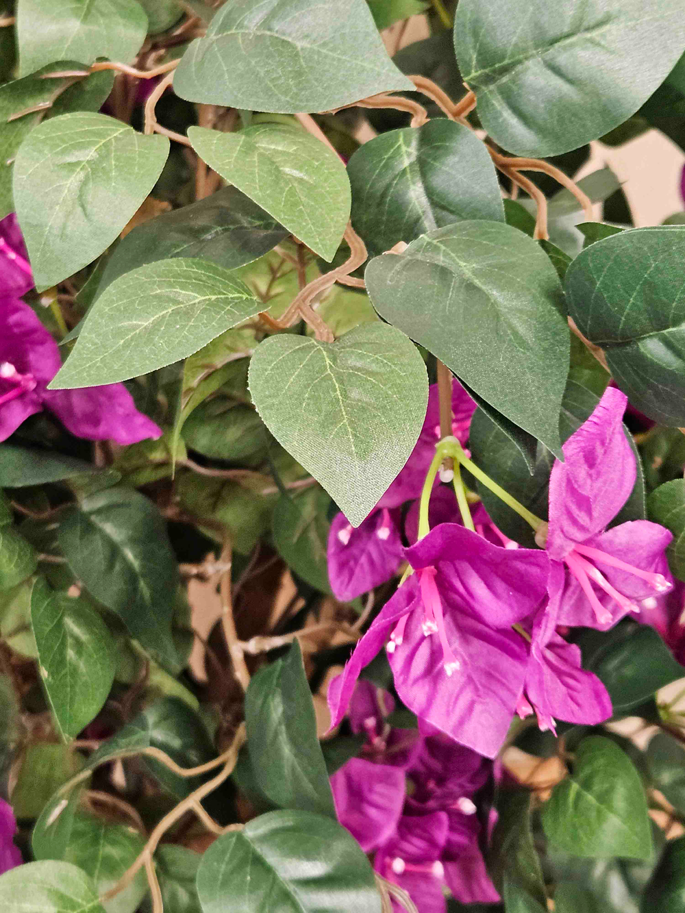 Искусственная Бугенвиллия 110см в кашпо