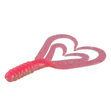 Твистер Helios Credo Four tail 2,35"/6,0 см Silver Sparkles & Pink10шт. (HS-20-035)