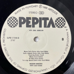 Винтажная виниловая пластинка LP Modern Hungaria Sziv Zene Szerelem (Венгрия 1986)