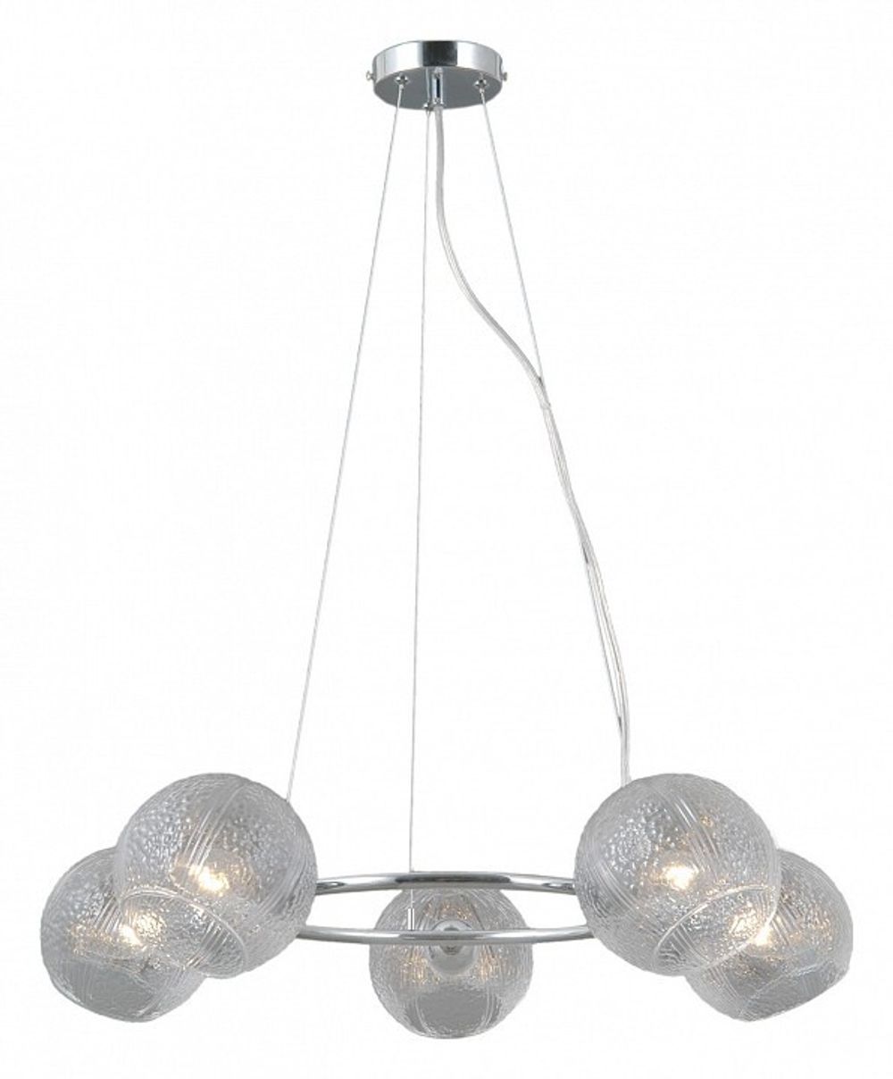 Потолочная люстра ILLUMICO ARIES IL0728-5PSQ-24 CR ARIES