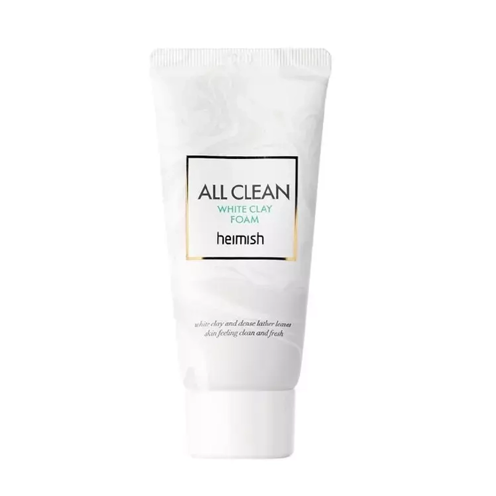 Глиняная пенка для глубокого очищения пор Heimish All Clean White Clay Foam 30ml