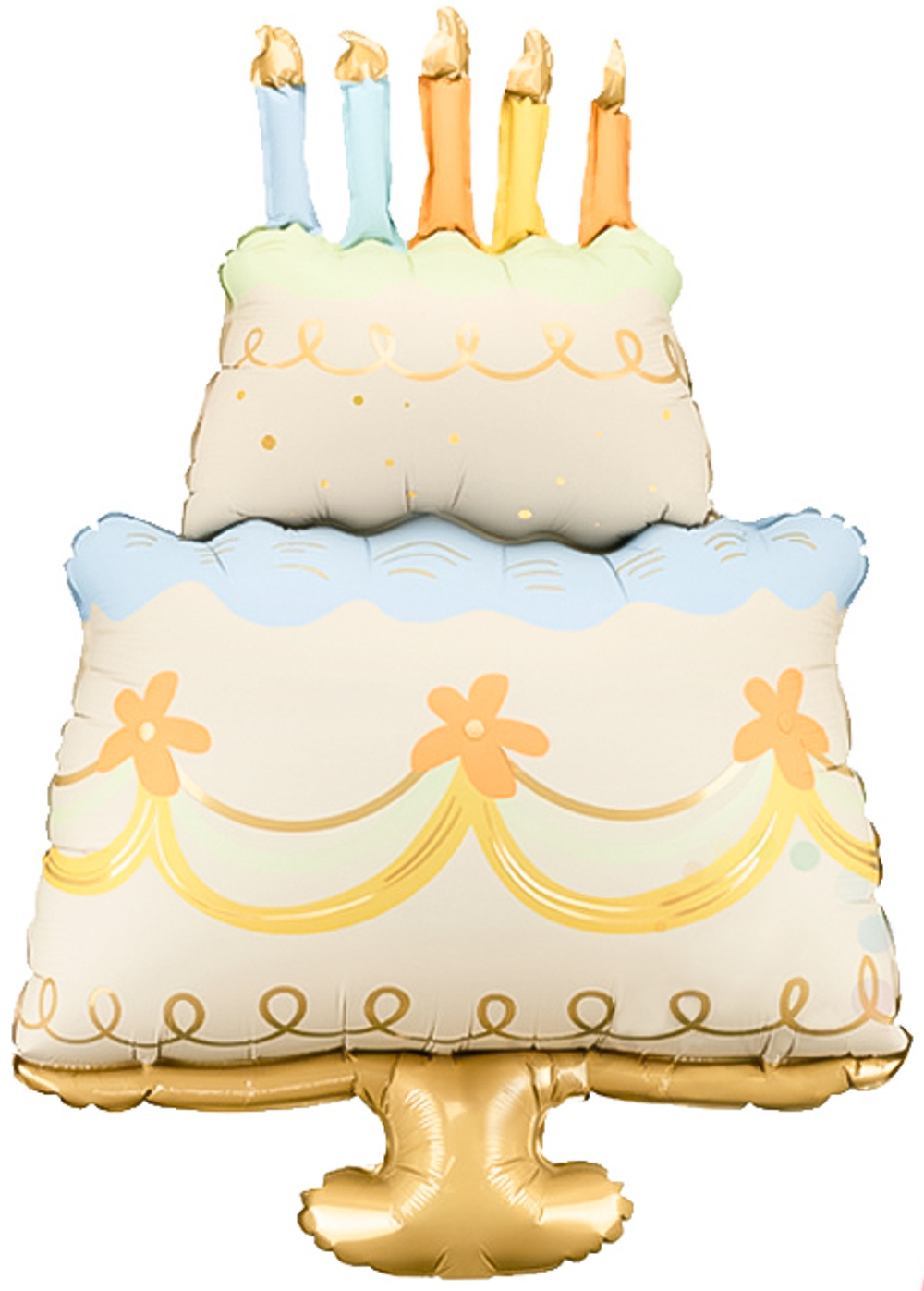 Фигура 41" Праздничный торт, Сатин Fl