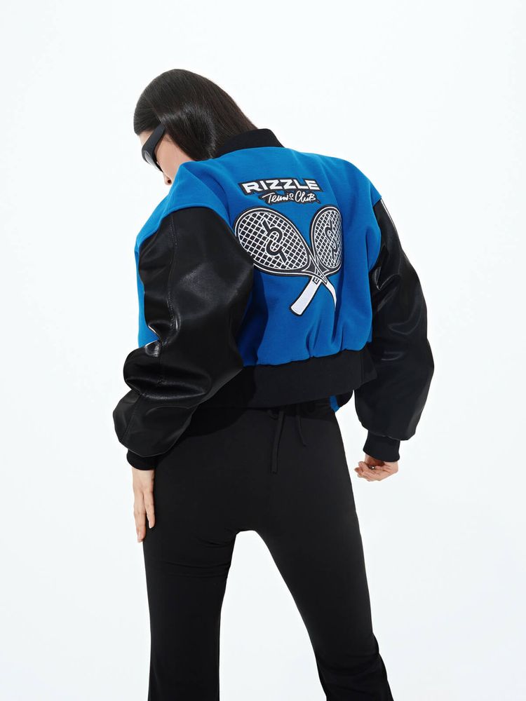 Бомбер утеплённый Tennis Club Blue