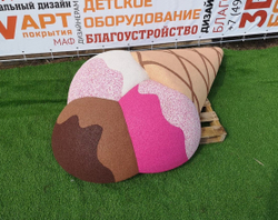 Резиновая фигура «Мороженое»