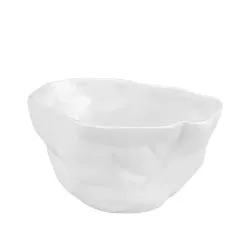 Салатник 450 мл 13*11 см h8 см овальный Crumpled Style белый фарфор P.L. Proff Cuisine [4]