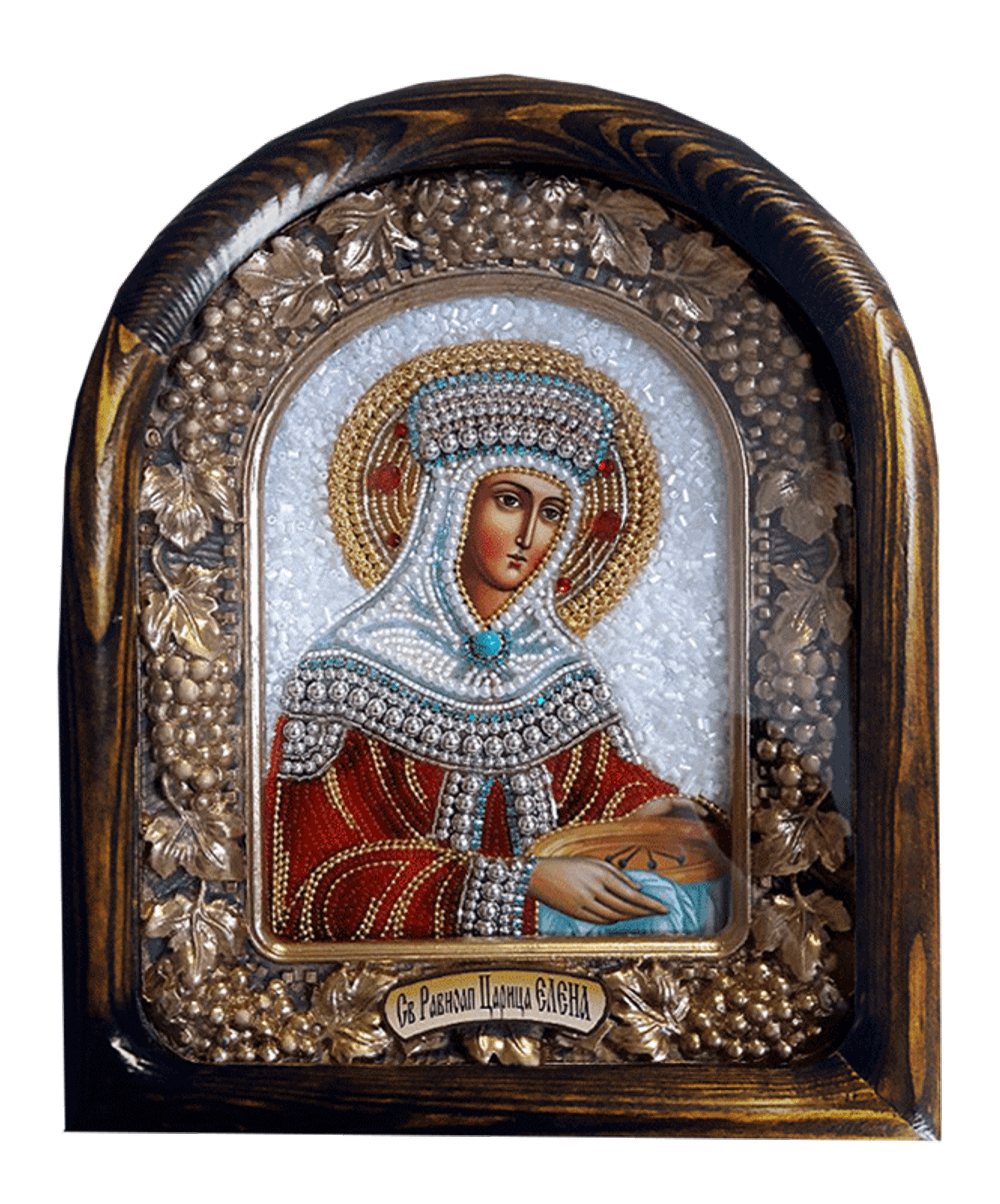 Святая равноапостольная царица Елена, дивеевская икона