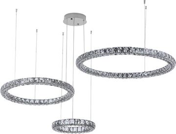 Люстра подвесная LED 150W 3000К-6000К 4052/09/03PL хром UltraTon Stilfort