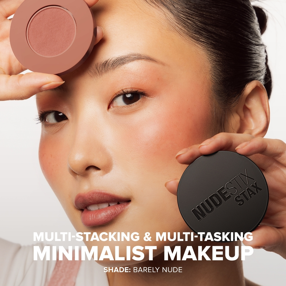 Nudestix Stax All Over Color Blush Balm - Многофункциональный макияж для глаз, губ и лица, 2,5 g