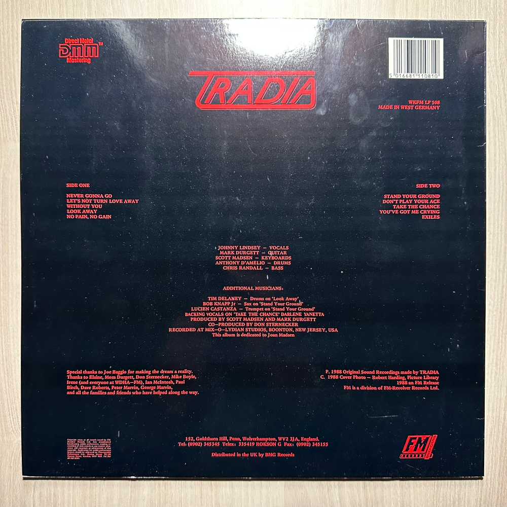 Tradia - Trade Winds (Англия 1988г.)