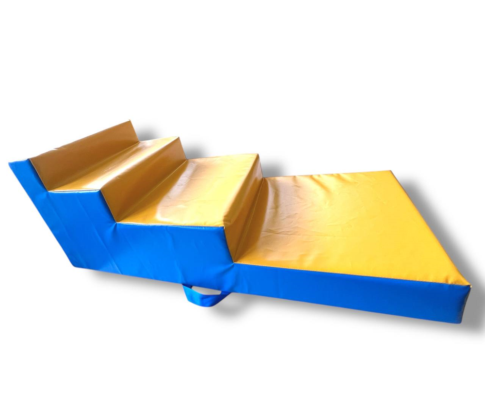 Мягкий модуль гимнастический - "Лестница 4 ступени"