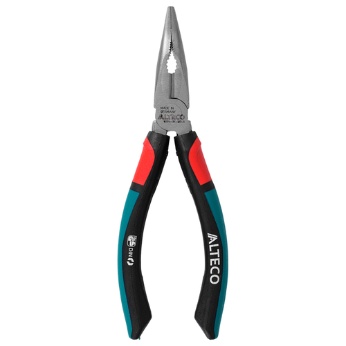 Длинногубцы угловые 160 мм, 3К рукоятка ALTECO Industrial 0304-3K-160-X