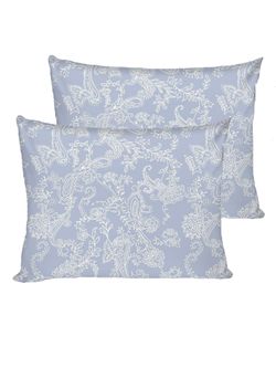 Постельное белье  полисатин Simple House "Боте" евро  Наволочка 50х70 см 2 шт  Простынь на резинке 180x200 см  Пододеяльник 200x215 см