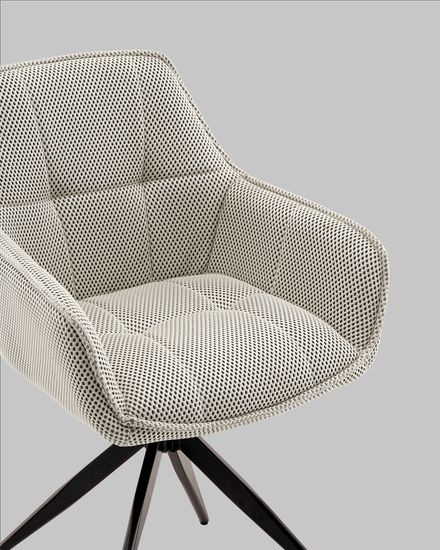 Стул обеденный Alba бежевый ткань Sonic