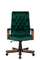 Кресло руководителя Бюрократ T-9928WALNUT Fabric зеленый Italia Green крестов. металл/дерево