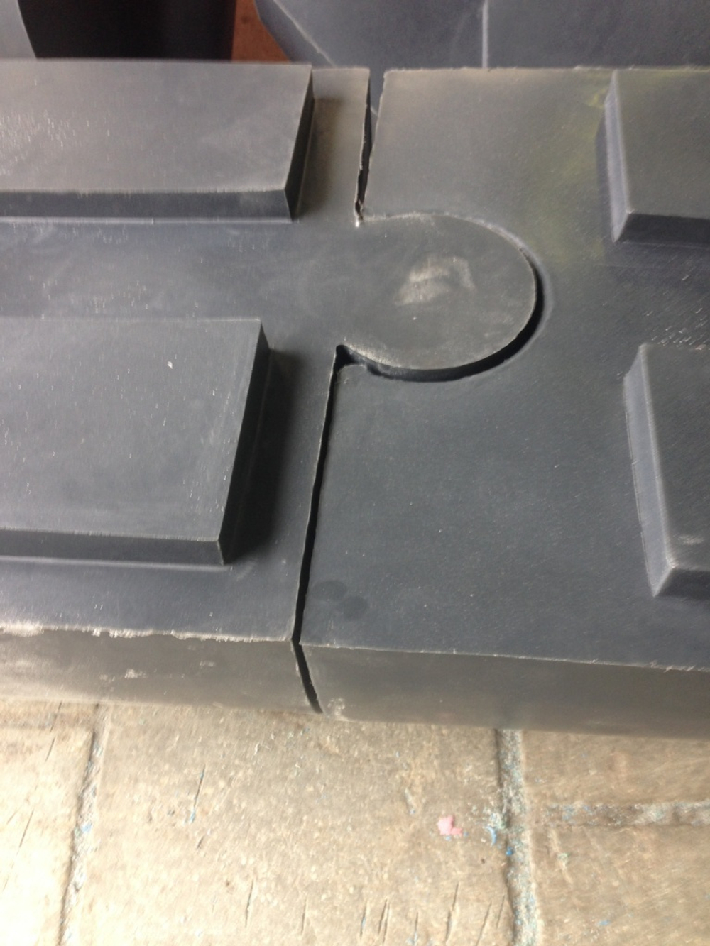 Носовой понтон ЕЗПИ бесшовный сборный модуль(1400x750x550см;30кг;) - арт.559634