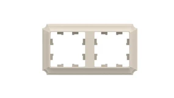 Рамка 2-м AtlasDesign Antique универс. беж. SE ATN100202