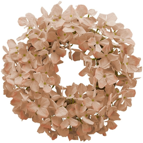 Венок декоративный "Гортензия" 30x30см