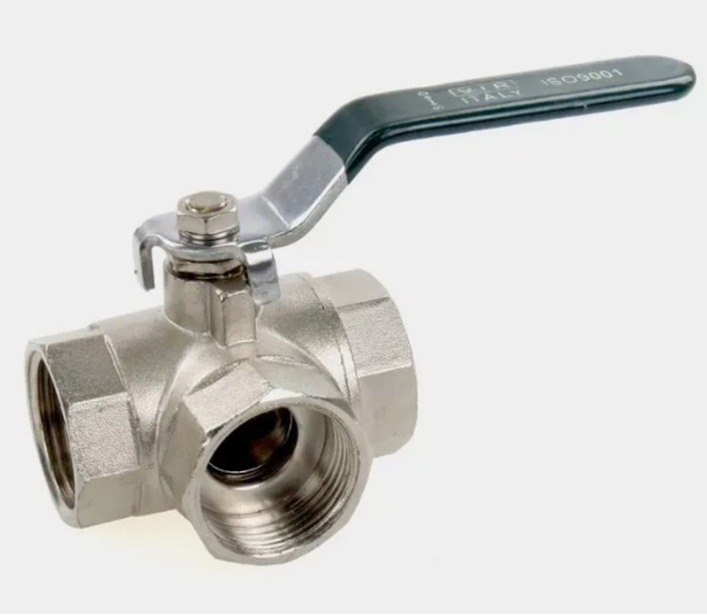 Кран Шаровой трёхходовой 1"