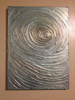 Мастер-класс "Интерьерная картина" текстурной пастой