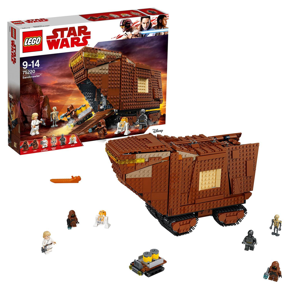 LEGO Star Wars: Песчаный краулер 75220 — Sandcrawler — Лего Звездные войны Стар Ворз