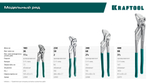 KRAFTOOL Vise-Wrench, 250 мм, клещи переставные-гаечный ключ (22065)